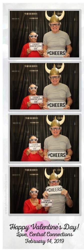 Enclosed strip - valentines day