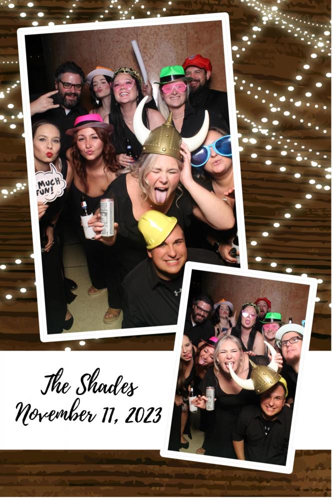 Mirror booth print template example